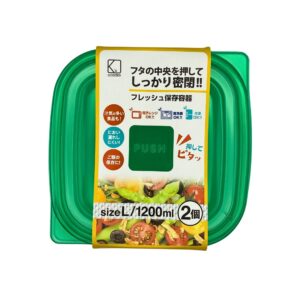 【冷凍から電子レンジまで/まとめ買いでお得】密閉式 食品保存容器 Lサイズ 1200ml 冷凍保存 大容量 耐熱容器 90枚入 単価85.43円