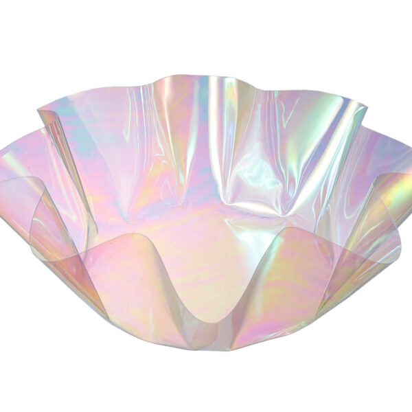 透明 プラスティック小鉢 オーロラトレー 丸